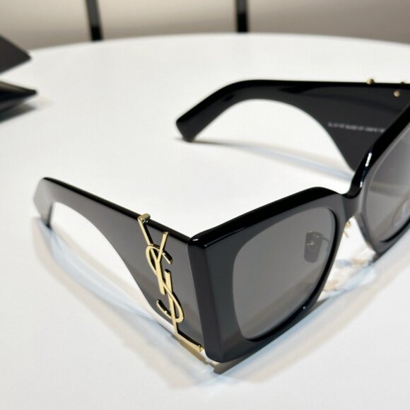 NEW SAINT LAURENT BLAZE SLM119 003 OVERSIZED SUNGLASSES SAINT LAURENT SL M119 - Picture 7 of 15